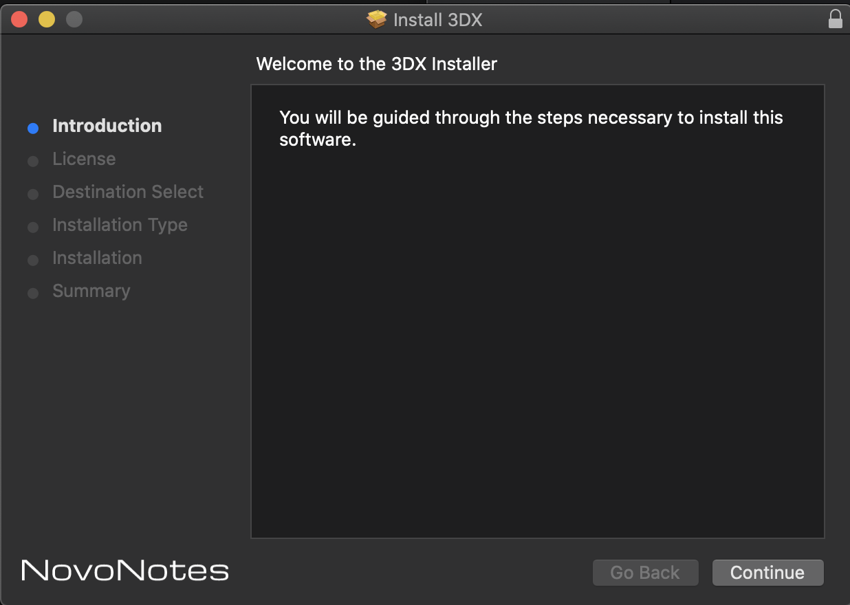 3DX installer